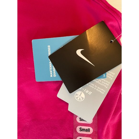 Nike Dri-Fit Small Pink Active Sportswear Workout Tank Top Athletic NEW NWT - Picture 4 of 8